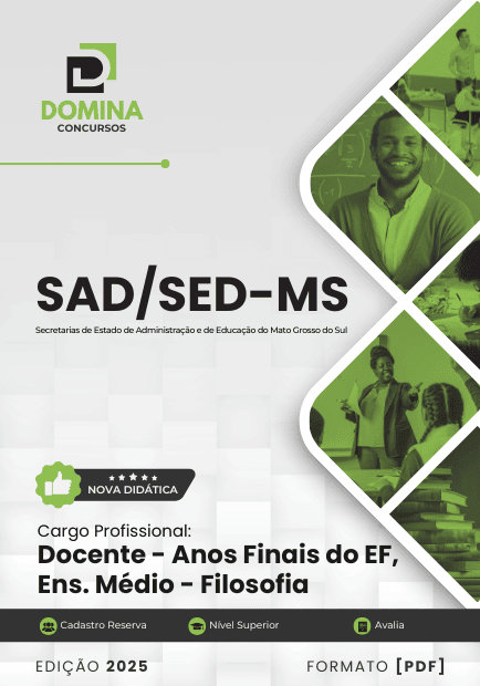 Apostila Professor Filosofia SAD SED MS 2025