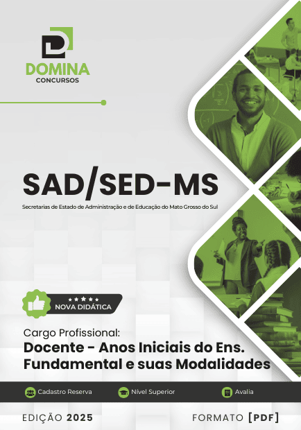 Apostila Professor Anos Iniciais SAD SED MS 2025