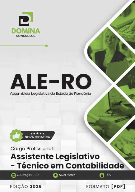 Apostila Assistente Legislativo ALE RO 2026