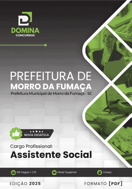 Apostila Assistente Social Morro da Fumaça SC 2025
