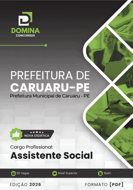 Apostila Assistente Social Caruaru PE 2026