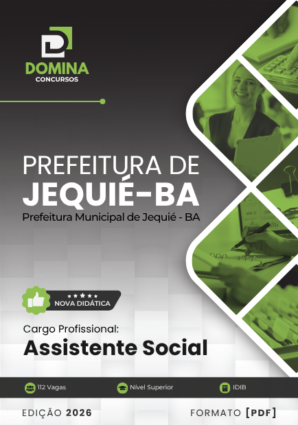 Apostila Assistente Social Jequié BA 2026