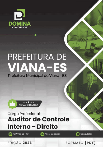 Apostila Auditor de Controle Interno Direito Viana ES 2026