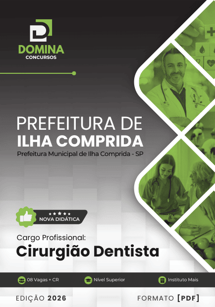 Apostila Cirurgião Dentista SMS Ilha Comprida SP 2026