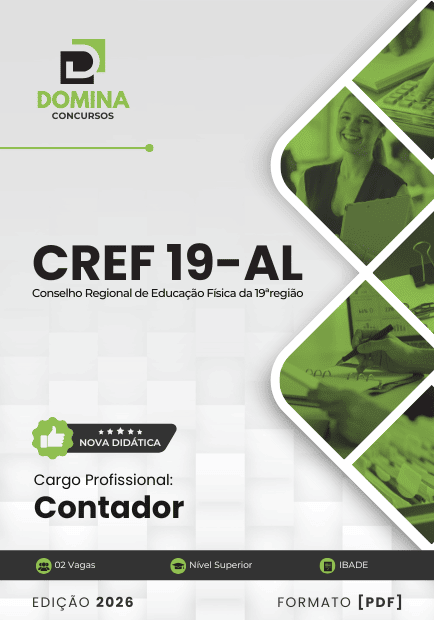Apostila Contador CREF 19 AL 2026