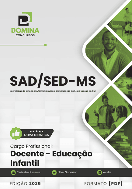 Apostila Professor Educação Infantil SAD SED MS 2025