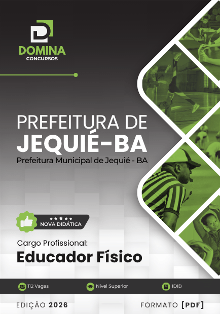 Apostila Educador Físico Jequié BA 2026