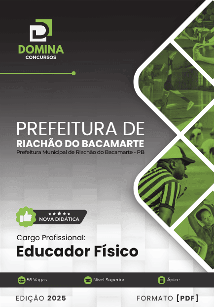 Apostila Educador Físico Riachão do Bacamarte PB 2025