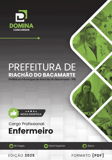Apostila Enfermeiro Riachão do Bacamarte PB 2025
