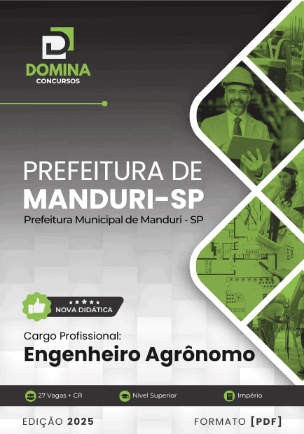 Apostila Engenheiro Agrônomo Manduri SP 2025