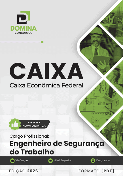 Apostila Engenheiro de Segurança do Trabalho Caixa Econômica Federal CEF 2026