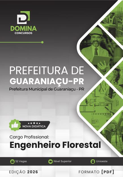 Apostila Engenheiro Florestal Guaraniaçu PR 2026