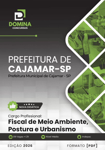 Apostila Fiscal de Meio Ambiente Postura e Urbanismo Cajamar SP 2026