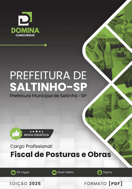 Apostila Controlador Interno Saltinho SP 2025
