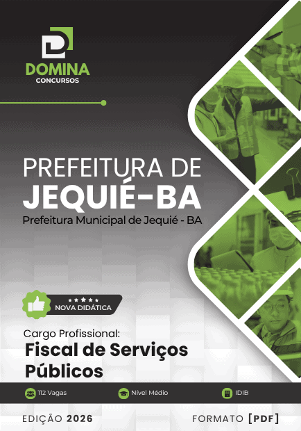 Apostila Fiscal de Serviços Públicos Jequié BA 2026