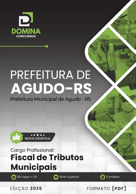 Apostila Fiscal de Tributos Municipais Agudo RS 2026