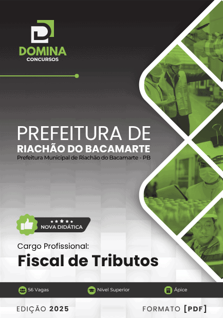 Apostila Fiscal de Tributos Riachão do Bacamarte PB 2025