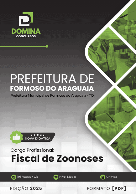 Apostila Fiscal de Zoonoses Formoso do Araguaia TO 2025