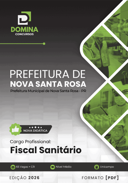 Apostila Fiscal Sanitário Nova Santa Rosa PR 2026