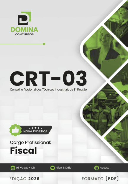 Apostila Fiscal CRT 3ª Região 2026