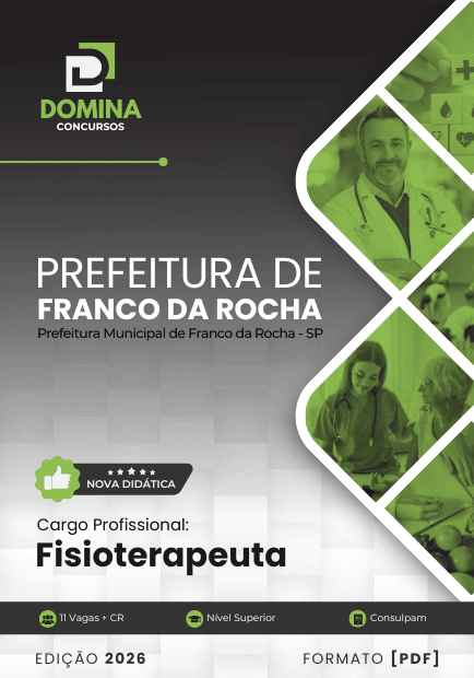 Apostila Fisioterapeuta Franco da Rocha SP 2026