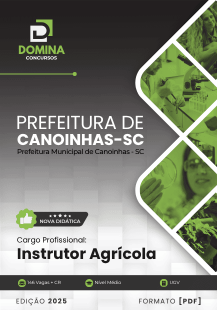 Apostila Instrutor Agrícola Canoinhas SC 2025