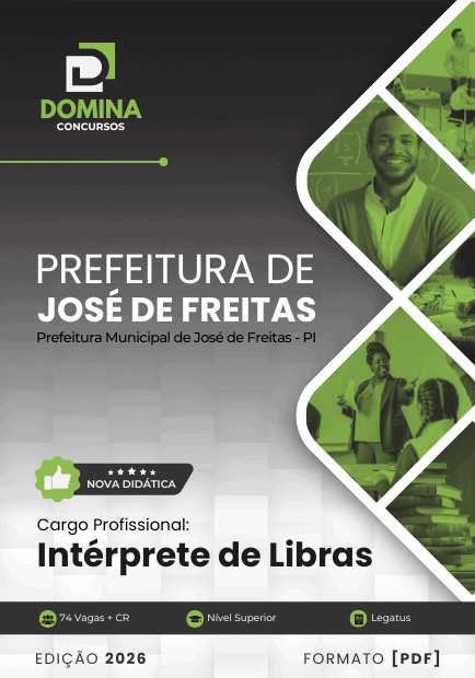 Apostila Intérprete de Libras José de Freitas PI 2026