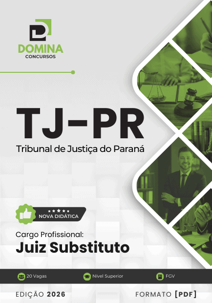 Apostila Juiz Substituto TJ PR 2026