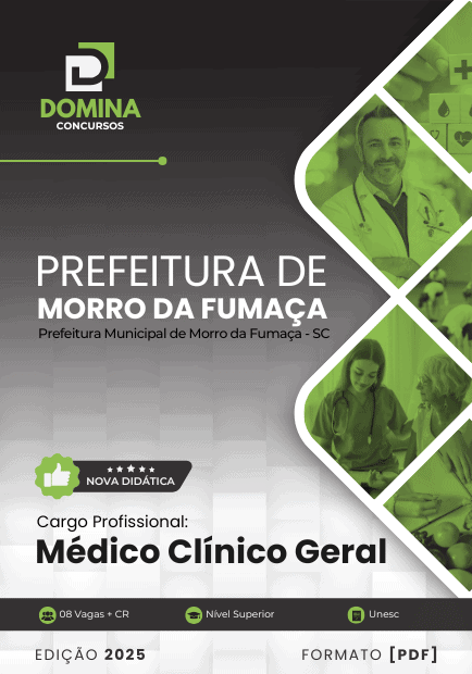 Apostila Médico Clinico Geral Morro da Fumaça SC 2025