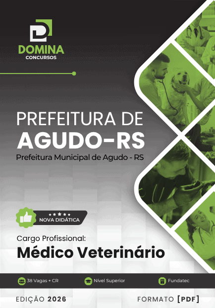 Apostila Médico Veterinário Agudo RS 2026