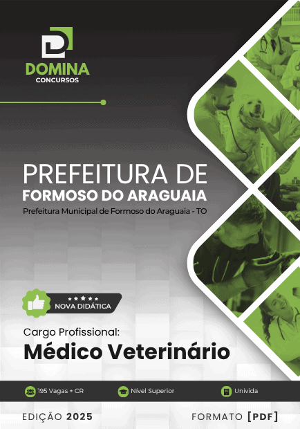 Apostila Médico Veterinário Formoso do Araguaia TO 2025