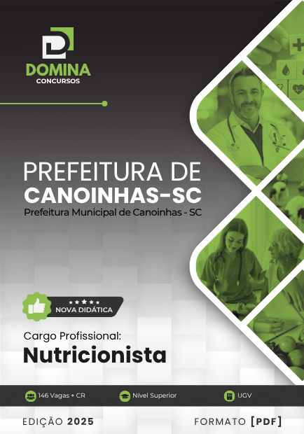 Apostila Nutricionista Canoinhas SC 2025