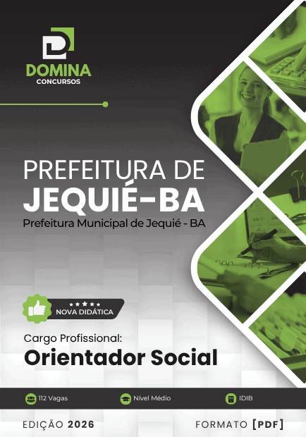 Apostila Orientador Social Jequié BA 2026
