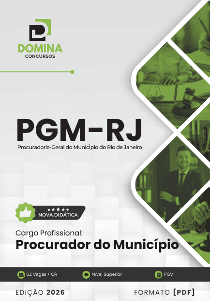 Apostila Procurador do Município PGM RJ 2026