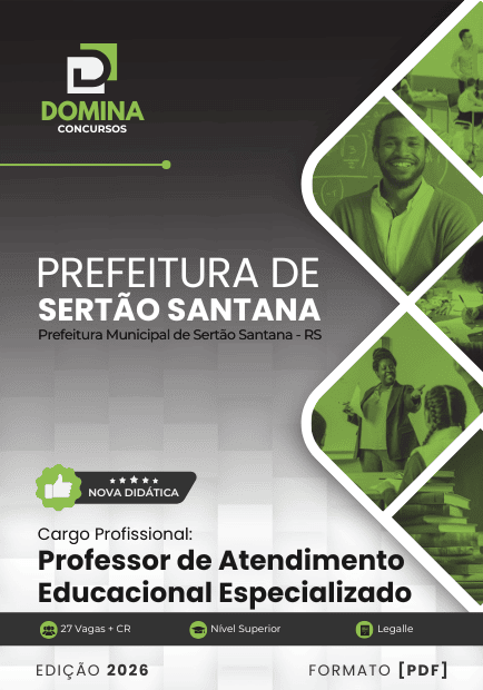 Apostila Professor de AEE Sertão Santana RS 2026