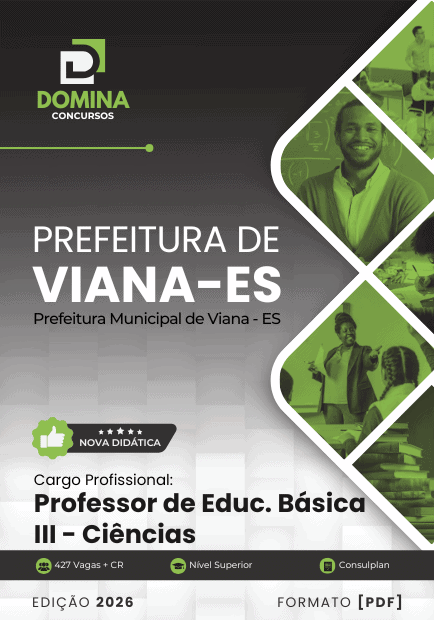 Apostila Professor III Ciências Viana ES 2026
