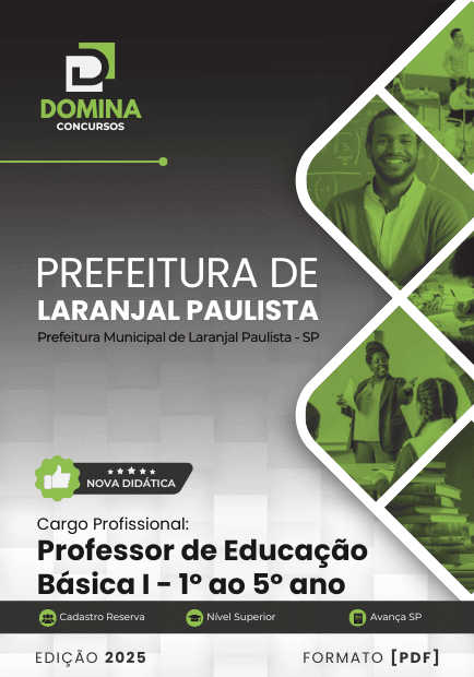 Apostila Professor de Educação Básica I Laranjal Paulista SP 2025