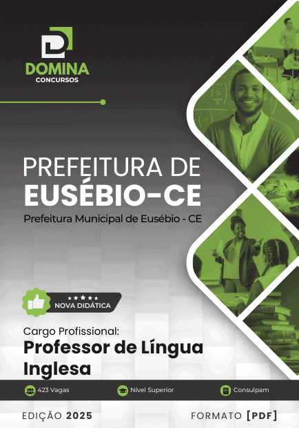 Apostila Professor de Língua Inglesa Eusébio CE 2025