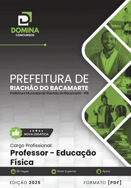 Apostila Professor Educação Física Riachão do Bacamarte PB 2025