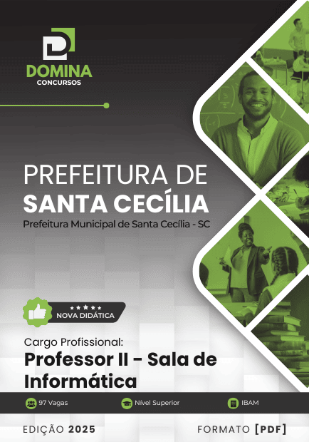 Apostila Professor II Sala de Informática Santa Cecília SC 2025