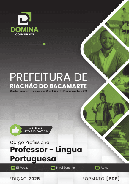 Apostila Professor Lingua Portuguesa Riachão do Bacamarte PB 2025