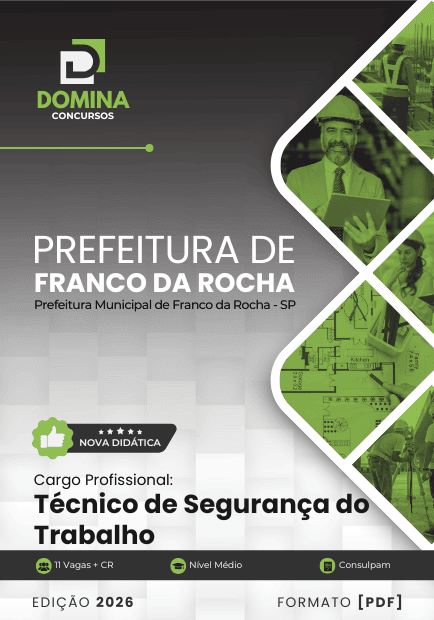 Apostila Técnico de Segurança do Trabalho Franco da Rocha SP 2026
