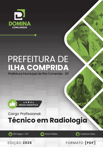 Apostila Técnico em Radiologia SMS Ilha Comprida SP 2026