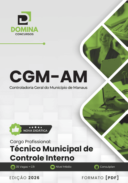 Apostila Técnico Municipal de Controle Interno CGM AM 2026