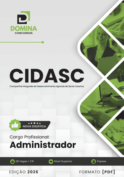 Apostila Administrador CIDASC 2026