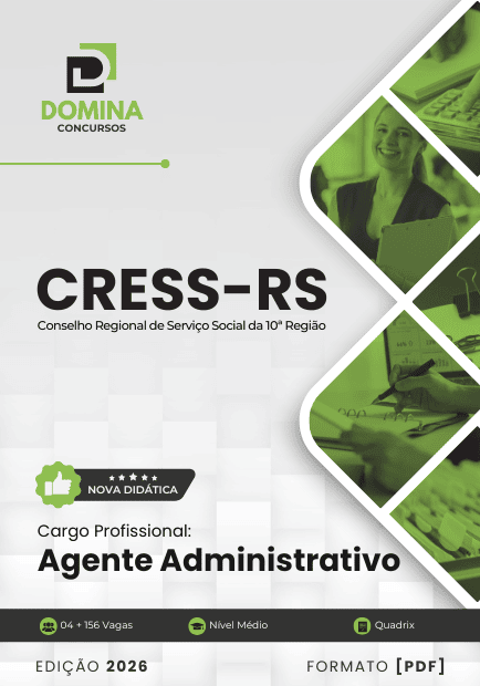 Apostila Agente Administrativo CRESS RS 2026