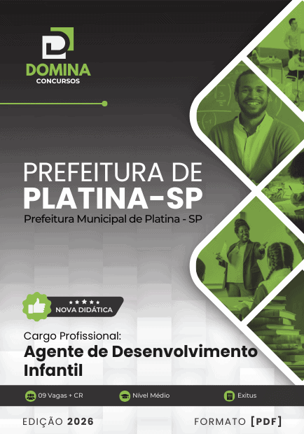 Apostila Agente de Desenvolvimento Infantil Platina SP 2026