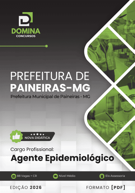 Apostila Agente Epidemiológico Paineiras MG 2026