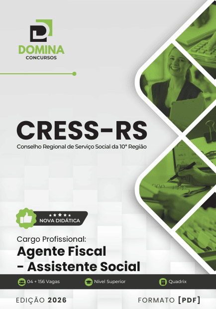 Apostila Agente fiscal Assistente Social CRESS RS 2026