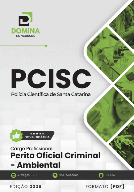 Apostila Perito Oficial Criminal Ambiental PCI SC 2026